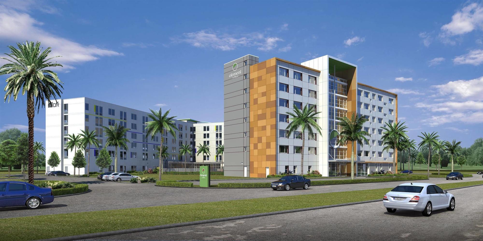Element Miami Doral Hotel Sweetwater Екстериор снимка